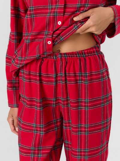 Блуза Mark Formelle 592368/25-37521ПП-9 клетка_на_красном - фото 5