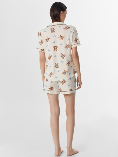 Рубашка, шорты Mark Formelle 592478/25-38954ПП-0 мишки_на_молочном1 - фото 1