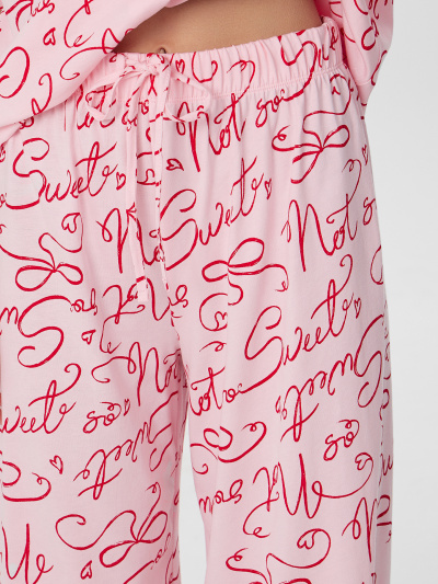 Брюки, рубашка Mark Formelle 592554/25-38160ПП-0 текст_на_розовом - фото 5