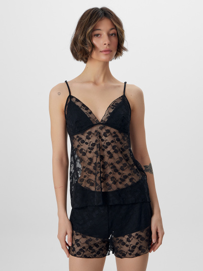 Блуза, шорты Mark Formelle 592580/25-36739Ц-10 черный - фото 2