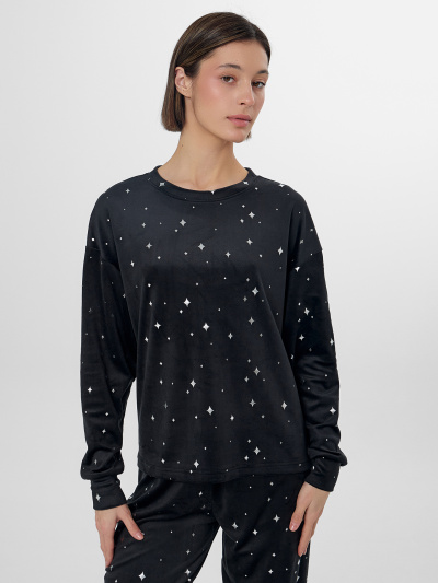 Брюки, джемпер Mark Formelle 592618/25-37305ПП-3 звезды_на_черном - фото 1