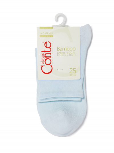 Носки CONTE BAMBOO светло-голубой 13С-84СП - фото 3