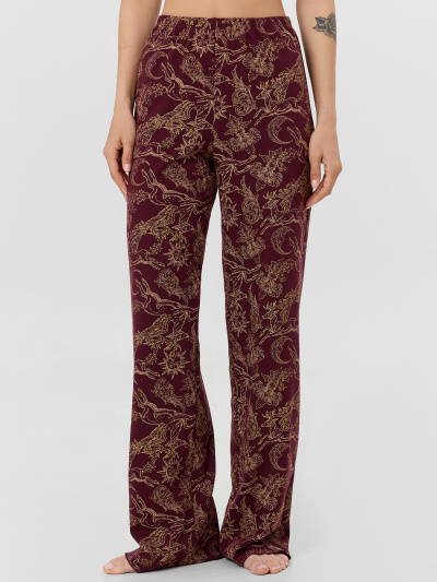 Брюки, джемпер Mark Formelle 592624/25-35965ПП-2 золотые_олени_на_бордо - фото 4