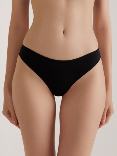 Трусы CONTE BASIC LACE LB 2206 black 22С-2181ТСП - фото 1