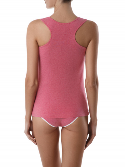 Майка CONTE BASIC LM 646 розовый меланж 16С-263ТСП - фото 3