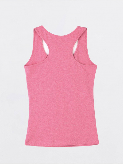 Майка CONTE BASIC LM 646 розовый меланж 16С-263ТСП - фото 5