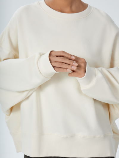 Свитшот Mark Formelle 122949/1/25-36282Ц-7 молочный - фото 5