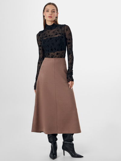 Юбка Mark Formelle 152787/25-39947Ц-10 тауп - фото 1