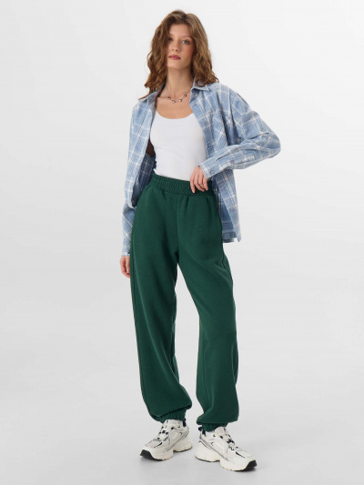 Брюки Mark Formelle 182531-1/25-38344Ц-26 т.зеленый - фото 1