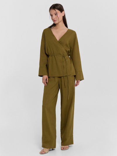 Брюки Mark Formelle 182556/25-35161П-9 пихта - фото 2