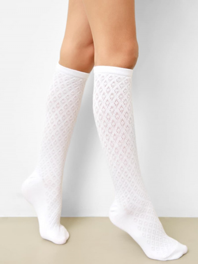 Гольфы Mark Formelle 410K-468/B4-25410K-2 белый_рис.468 - фото 1