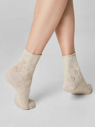 Носки CONTE CLASSIC бежевый 23С-5СП - фото 9