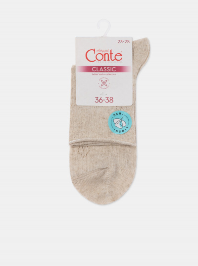 Носки CONTE CLASSIC бежевый 23С-5СП - фото 11