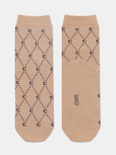 Носки CONTE CLASSIC бежевый 7С-22СП - фото 5