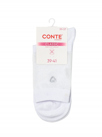 Носки CONTE CLASSIC белый 24С-178СП - фото 1