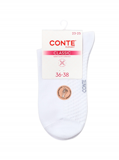 Носки CONTE CLASSIC белый 24С-88СП - фото 1