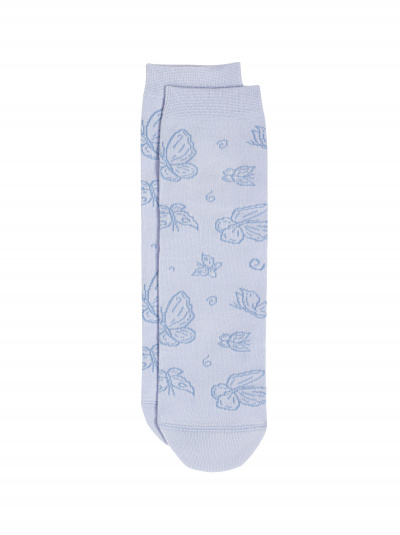 Носки CONTE CLASSIC бледно-фиолетовый 15С-15СП - фото 5