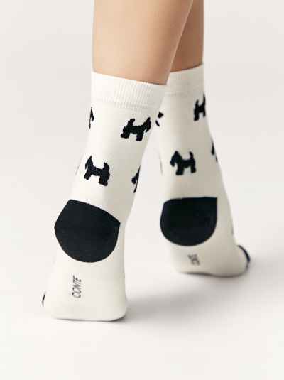 Носки CONTE CLASSIC молочный 7С-22СП - фото 11