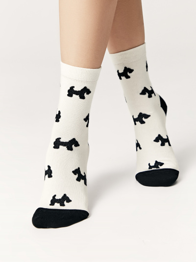 Носки CONTE CLASSIC молочный 7С-22СП - фото 7