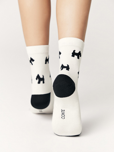 Носки CONTE CLASSIC молочный 7С-22СП - фото 12