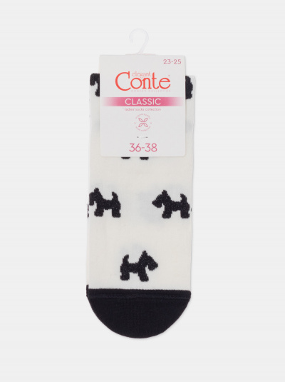 Носки CONTE CLASSIC молочный 7С-22СП - фото 13
