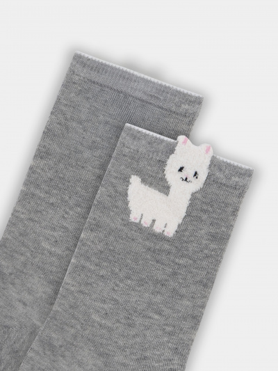 Носки Mark Formelle 430K-3377/B4-25430K-1 серый_меланж_рис.3377 - фото 3