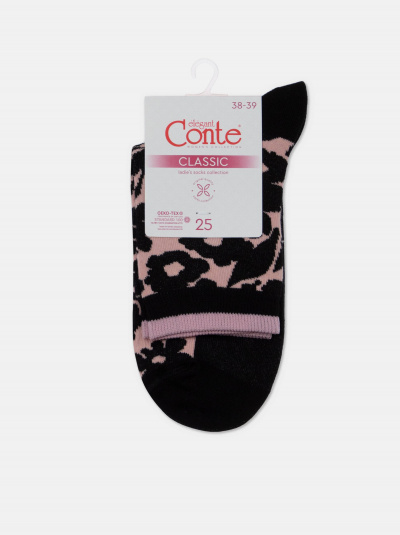 Носки CONTE CLASSIC пепельно-розовый 7С-22СП - фото 1