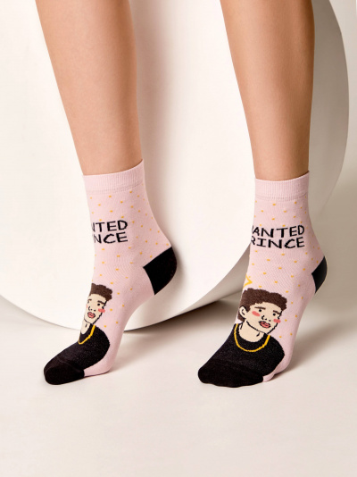 Носки CONTE CLASSIC светло-розовый 15С-15СП - фото 7