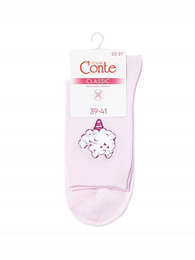 Носки CONTE CLASSIC светло-розовый 24С-151СП - фото 5