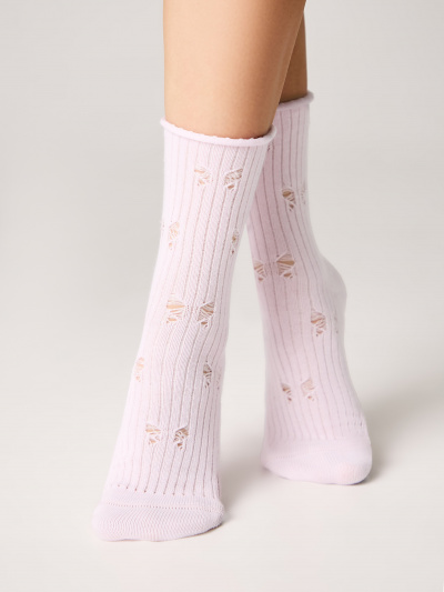Носки CONTE CLASSIC светло-розовый 24С-99СП - фото 4