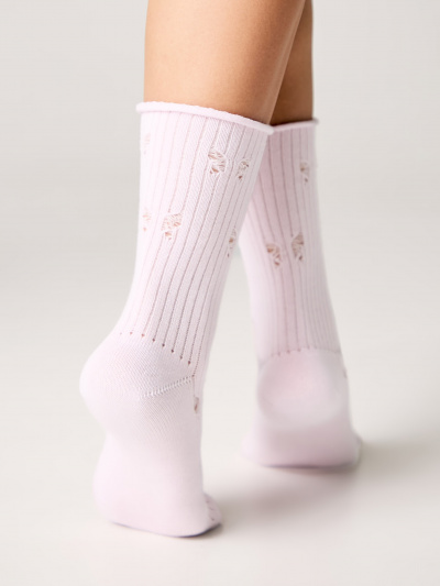 Носки CONTE CLASSIC светло-розовый 24С-99СП - фото 5