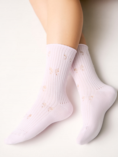 Носки CONTE CLASSIC светло-розовый 24С-99СП - фото 6