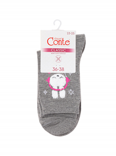 Носки CONTE CLASSIC серый 24С-151СП - фото 1