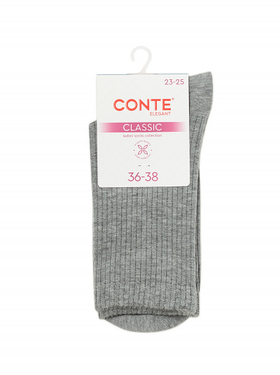 Носки CONTE CLASSIC серый 25С-32СП - фото 4