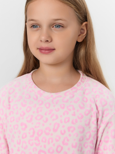 Футболка, шорты Mark Formelle 567761/25-37350ПП-3 розовый_леопард - фото 3