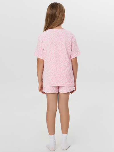 Футболка, шорты Mark Formelle 567761/25-37351ПП-3 розовый_леопард - фото 3