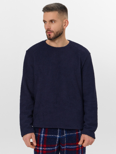 Брюки, джемпер Mark Formelle 591056/25-5111ПП-15 т.синий_красная_клетка_на_т.синем - фото 1