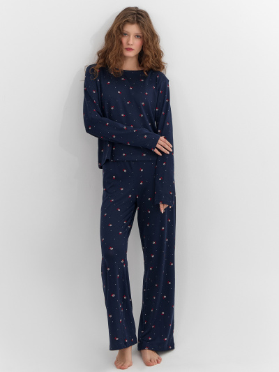 Брюки, джемпер Mark Formelle 592468-1/25-37735ПП-10 персонажи_на_т.синем - фото 1