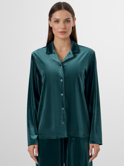 Брюки, жакет Mark Formelle 592628/25-40947Ц-3 зеленый_бархат - фото 2