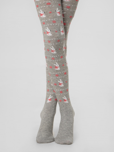 Колготки Mark Formelle 700K-3395/B2-25700K-1 серый_меланж_рис.3395 - фото 2