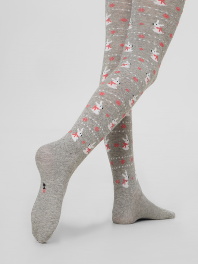 Колготки Mark Formelle 700K-3395/B2-25700K-1 серый_меланж_рис.3395 - фото 4