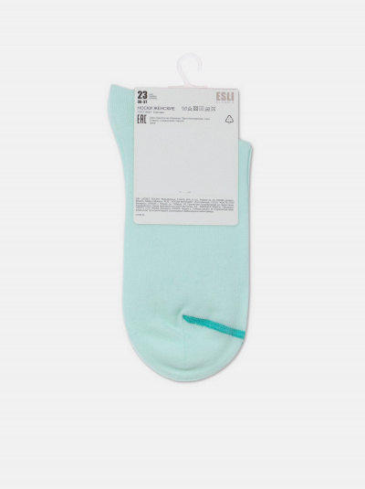 Носки CONTE ESLI CLASSIC бледно-бирюзовый 21С-69СПЕ - фото 7