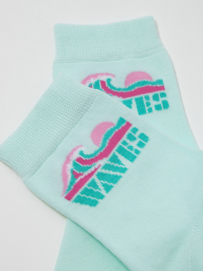 Носки CONTE ESLI CLASSIC бледно-бирюзовый 21С-69СПЕ - фото 8