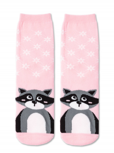 Носки CONTE ESLI HOME LINE 52-118 розовый - фото 3