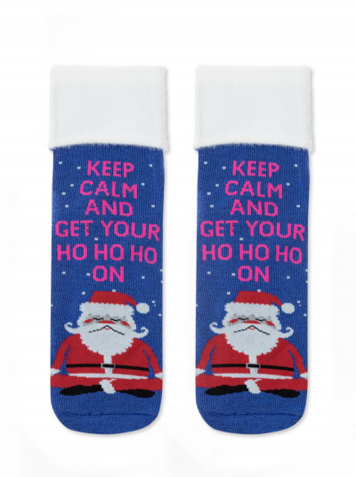 Носки CONTE ESLI HOME LINE синий 52-117 - фото 3