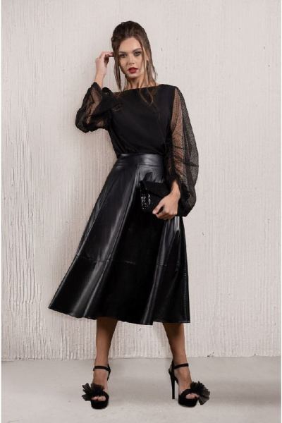 Юбка Erika 7032-1 черный - фото 1