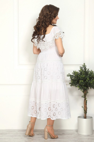 Платье Solomeya Lux 812 белый - фото 2