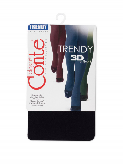 Колготки CONTE TRENDY 150 nero 8С-57СПТ - фото 6