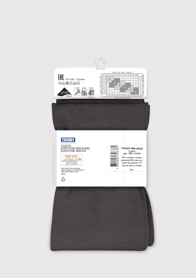 Колготки CONTE TRENDY MELANGE 60 grey 18С-131СП - фото 8