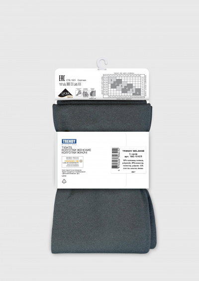 Колготки CONTE TRENDY MELANGE 60 verde 18С-131СП - фото 10